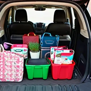 Как организовать пространство в автомобиле для семьи